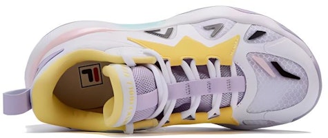 大童 FILA斐樂 耐磨防滑 低筒 兒童籃球鞋 白紫 Lookbook 大童 FILA斐樂 耐磨防滑 低筒 兒童籃球鞋 白紫