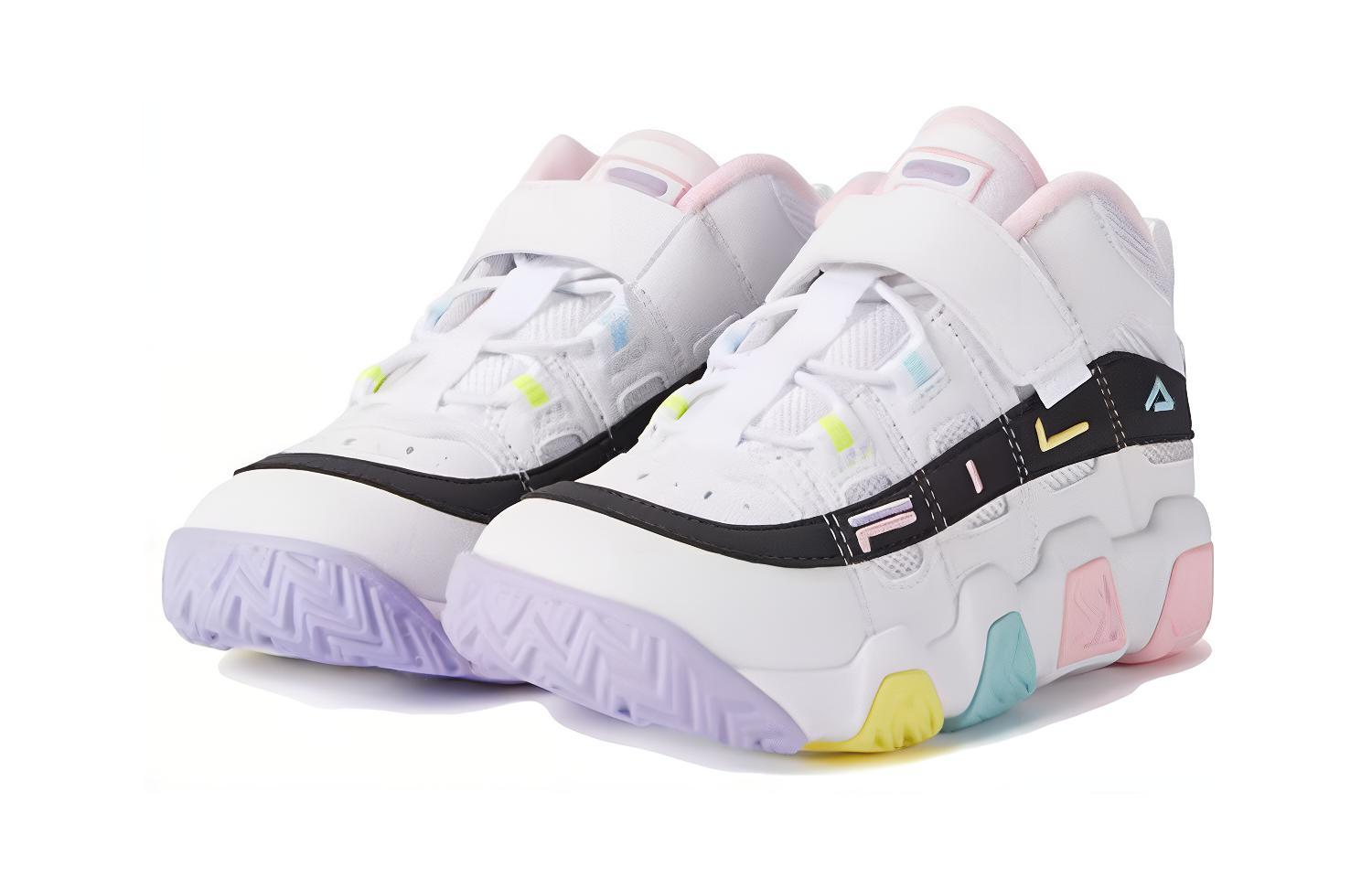 Lookbook (Preschool) FILA Basketball Sneaker 'White Legend Blue' K64B141204PWN