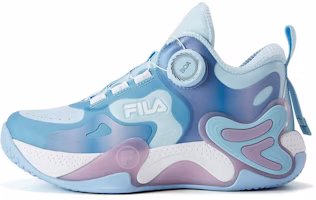 (Preschool) FILA Basketball Sneakers Low 'Blue Green' K15B242202FFO (Preschool) FILA Basketball Sneakers Low 'Blue Green' K15B242202FFO