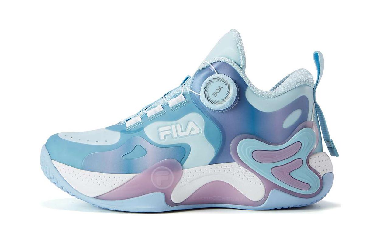 (Preschool) FILA Basketball Sneakers Low 'Blue Green' K15B242202FFO