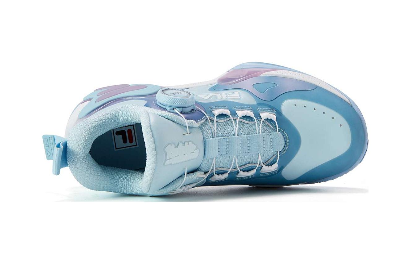 Lookbook (Preschool) FILA Basketball Sneakers Low 'Blue Green' K15B242202FFO