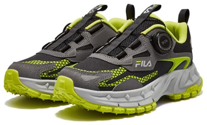 Buy (Youth) FILA BOA Running Shoes 'Black Green Grey' K15B342503FQL ...