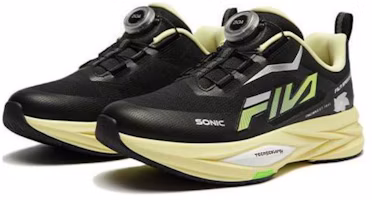 Order 大童 FILA 斐樂 BOA 舒適 防滑耐磨 低幫 兒童跑步鞋 黑色
