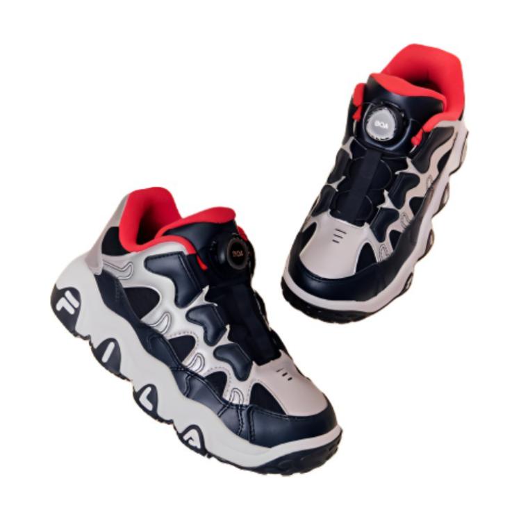 Lookbook (Preschool) FILA BOA 'Black Silver' K55B141260PBS