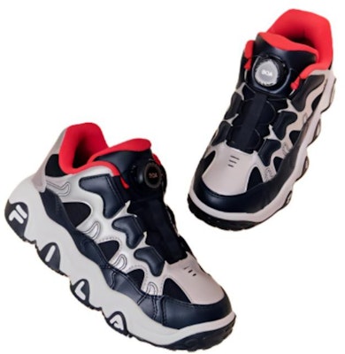 (Preschool) FILA BOA 'Black Silver' K55B141260PBS Lookbook (Preschool) FILA BOA 'Black Silver' K55B141260PBS