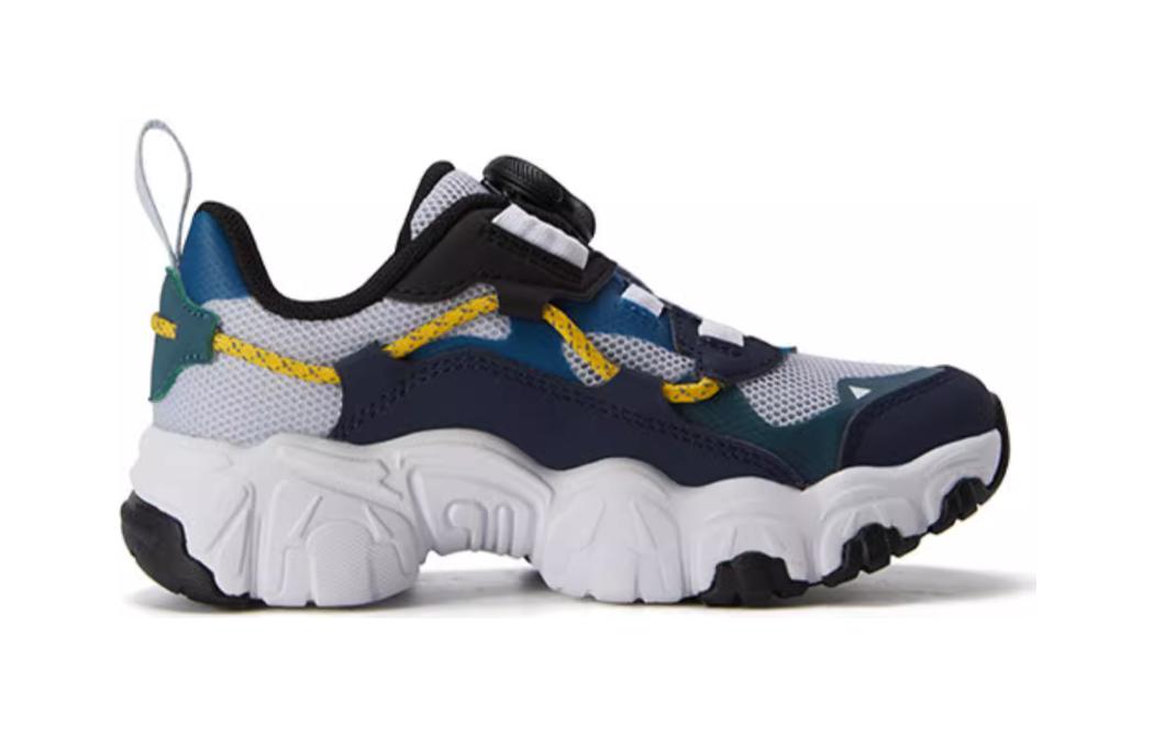 Order 中童 FILA斐乐 BOA 運動 耐磨 低幫 兒童跑步鞋 藍綠色