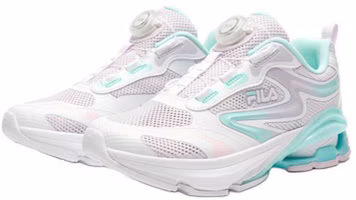 Lookbook 大童 FILA斐樂 BOA 舒適百搭 防滑耐磨 兒童休閒鞋 灰藍色