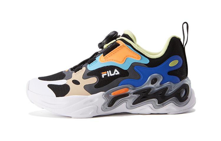 (Preschool) FILA BOA Explorer Shoes 'Black Blue Orange' K14B221103FBW