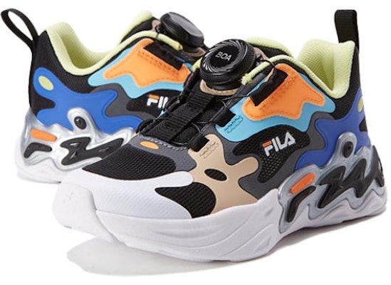 (PS) Sepatu FILA BOA Explorer 'Hitam Biru Oranye' K14B221103FBW Shop (PS) Sepatu FILA BOA Explorer 'Hitam Biru Oranye' K14B221103FBW