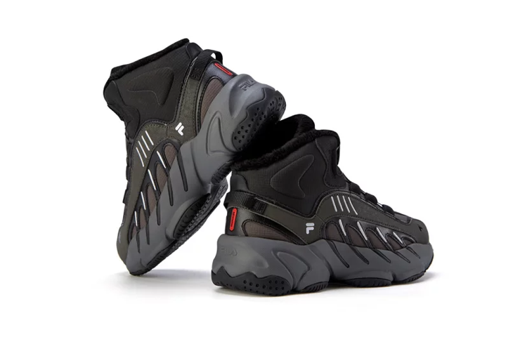 Lookbook (PS) FILA BOA高帮「黑灰」 K15B142905FBK