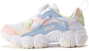 (Preschool) FILA Boa Low 'White Pink' K14B221108FWP (Preschool) FILA Boa Low 'White Pink' K14B221108FWP