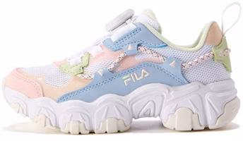 (Preschool) FILA Boa Low 'White Pink' K14B221108FWP (Preschool) FILA Boa Low 'White Pink' K14B221108FWP