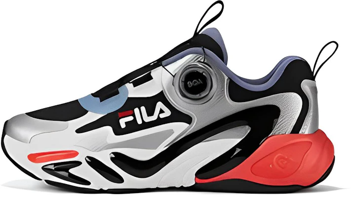 (Preschool) FILA BOA Low Running Shoe 'Black Silver Red' K15B321101FBS Buy (Preschool) FILA BOA Low Running Shoe 'Black Silver Red' K15B321101FBS