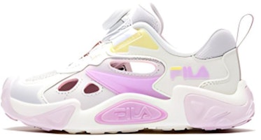 (Preschool) FILA BOA Outdoor Low 'Lilac Grey Milk White' K14B422501FGG (Preschool) FILA BOA Outdoor Low 'Lilac Grey Milk White' K14B422501FGG