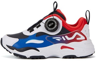 (Preschool) FILA BOA Running Shoes 'White Blue Red' K54B241191PNR (Preschool) FILA BOA Running Shoes 'White Blue Red' K54B241191PNR