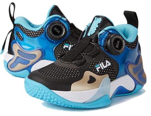 (Preschool) FILA BOA Sneakers 'Black Blue' K14B312204FBB Order (Preschool) FILA BOA Sneakers 'Black Blue' K14B312204FBB