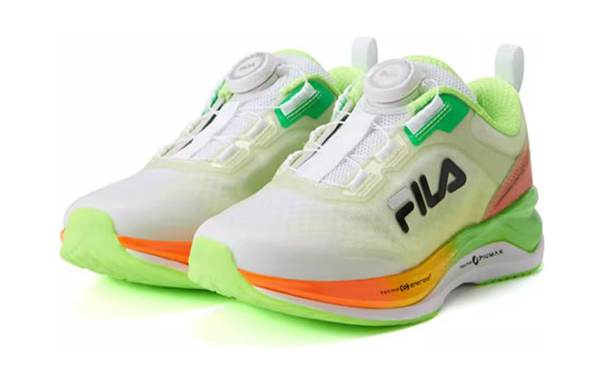 Lookbook 大童 FILA斐樂 BOA 運動 速乾透氣 兒童訓練鞋 白色