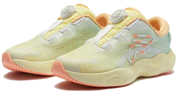 大童 FILA斐樂 BOA 舒適時尚 防滑耐磨回彈透氣支撐輕便 童鞋訓練鞋 黃綠色 Lookbook 大童 FILA斐樂 BOA 舒適時尚 防滑耐磨回彈透氣支撐輕便 童鞋訓練鞋 黃綠色