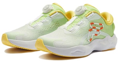 大童 FILA斐樂 BOA 舒適流行 防滑耐磨反彈透氣承托輕巧 兒童訓練鞋 綠白色 Lookbook 大童 FILA斐樂 BOA 舒適流行 防滑耐磨反彈透氣承托輕巧 兒童訓練鞋 綠白色