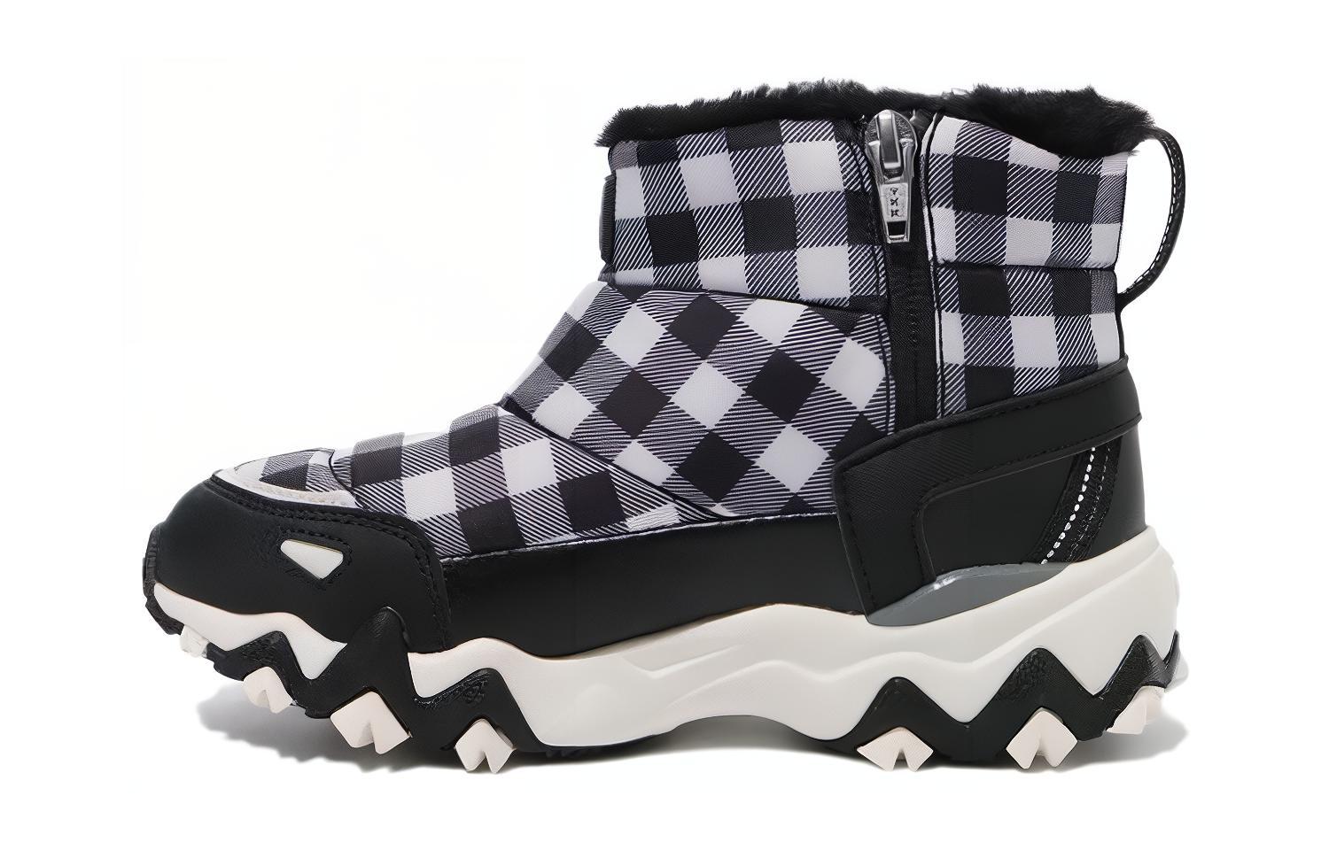 (Preschool) FILA Boot 'Black White' 3XM02383F_102