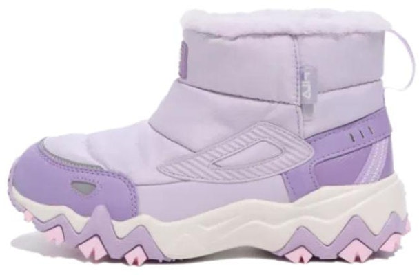 兒童 FILA 斐樂 合成革 圓頭套筒厚底 低筒 兒童靴子 紫色 Buy 兒童 FILA 斐樂 合成革 圓頭套筒厚底 低筒 兒童靴子 紫色