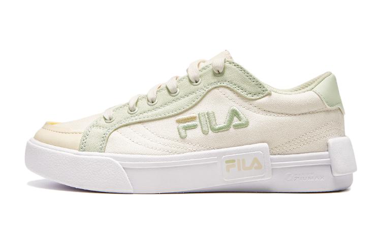 (Youth) FILA FUSION Canva 'White Green' K15B321371PPWG