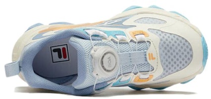 中童 FILA斐樂 舒適 防滑透氣減震耐磨 兒童休閒鞋 藍白 Shop 中童 FILA斐樂 舒適 防滑透氣減震耐磨 兒童休閒鞋 藍白