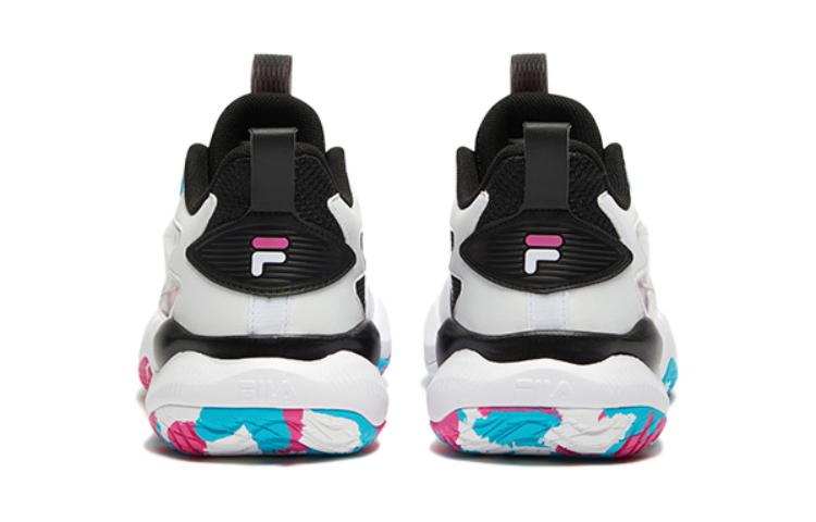 Lookbook 大童 FILA 斐樂 運動舒適 防滑耐磨 兒童休閒鞋 白黑藍色