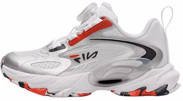 (Preschool) FILA Casual 'White Grey' K14B421106FWN (Preschool) FILA Casual 'White Grey' K14B421106FWN