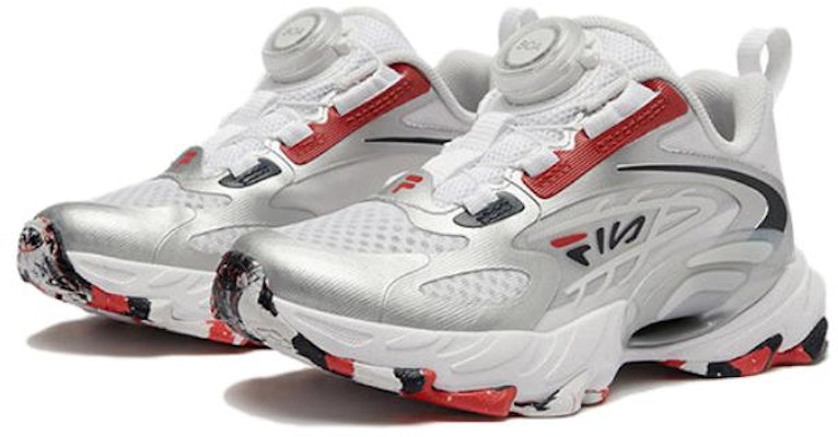 (Preschool) FILA Casual 'White Grey' K14B421106FWN Order (Preschool) FILA Casual 'White Grey' K14B421106FWN