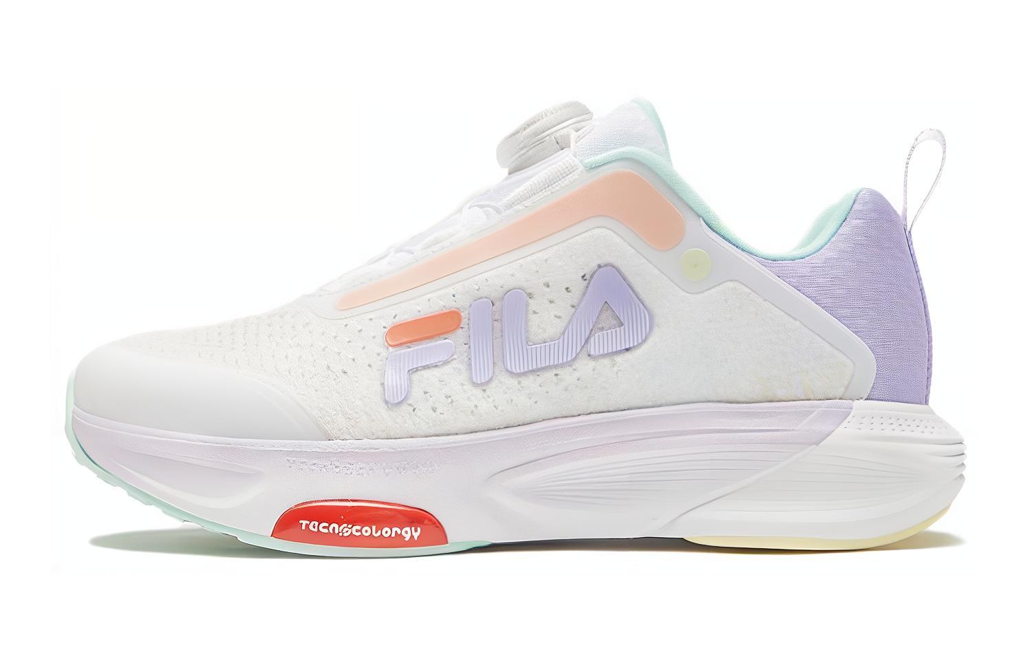 (Preschool) FILA Casual 'White Purple' K15B422101FWP