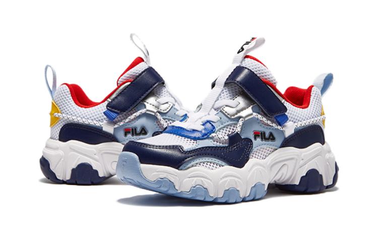 (PS) FILA Casual Athletics Shoes 'White Navy' 圖 2