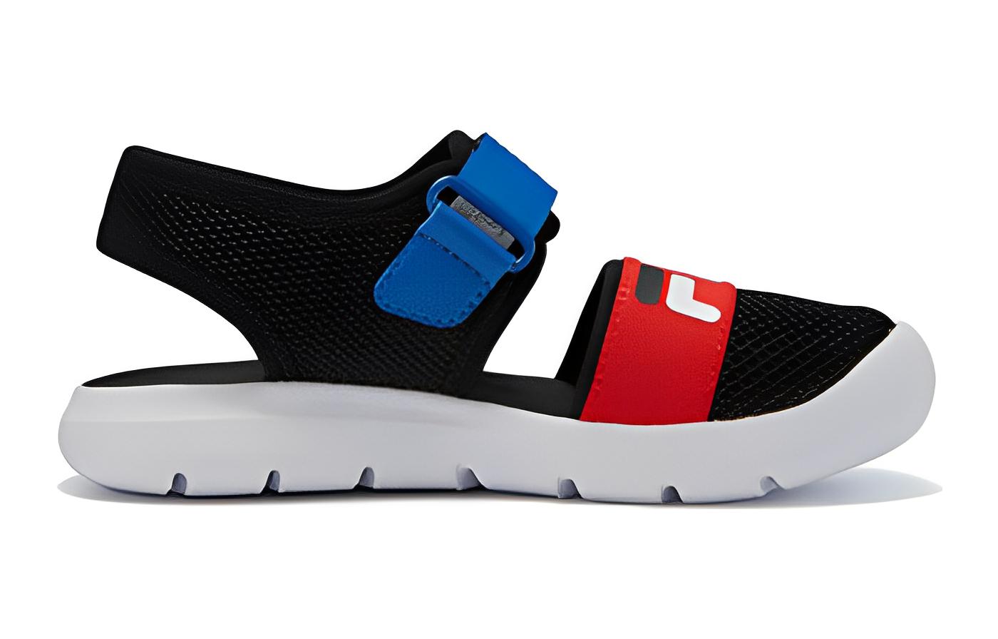 Order (PS) 휠라 캐주얼 플랫 샌들 (검/빨/파) K14B322805PBR