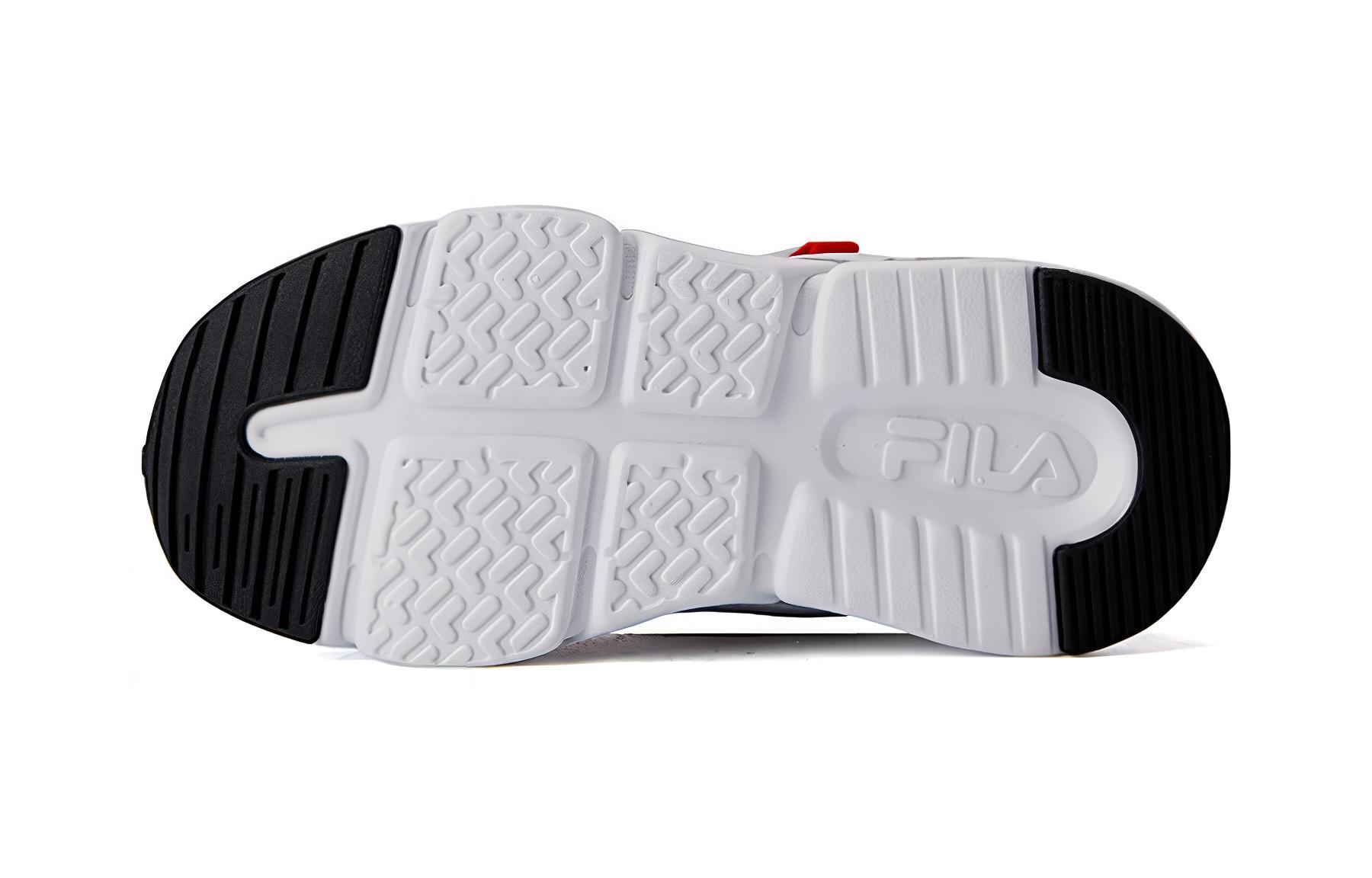 Shop (PS) Kasut Lari Kasual FILA 'Putih Hitam Merah' K14B231131FNR