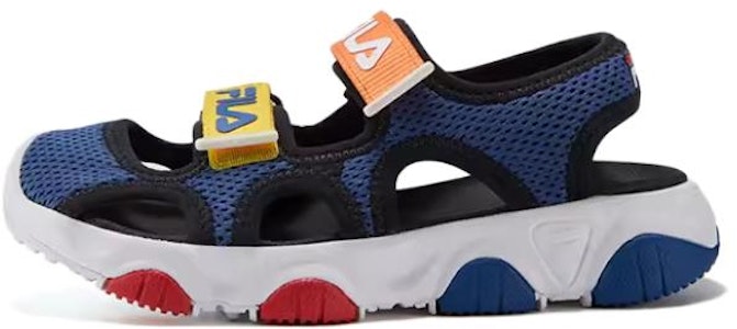 中童 FILA斐樂 防滑耐磨兒童涼鞋 黃橘藍 Buy 中童 FILA斐樂 防滑耐磨兒童涼鞋 黃橘藍