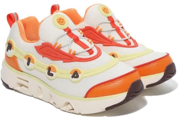 (Preschool) FILA Casual Shoes 'White Orange' 3XM02393G_800 Lookbook (Preschool) FILA Casual Shoes 'White Orange' 3XM02393G_800