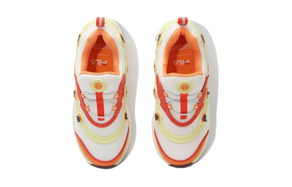 (PS) FILA Casual Shoes 'White Orange' 圖 4