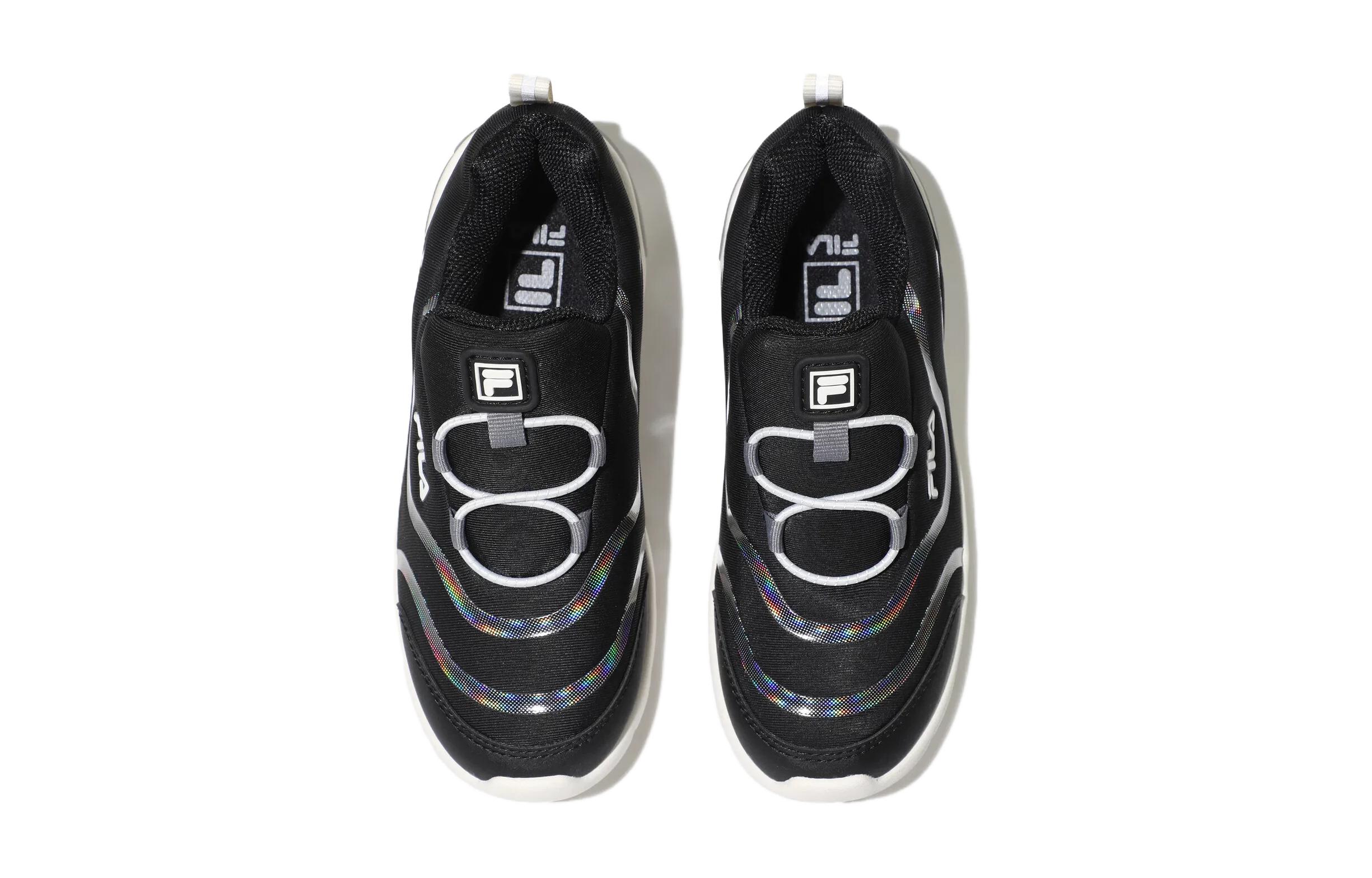 Shop (Preschool) FILA Casual Sneaker 'Black Breathable Lightweight' 3XM02357F_001