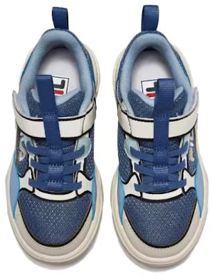 (Preschool) FILA Casual Sneakers 'White Blue Beige' K14B331302FMG Lookbook (Preschool) FILA Casual Sneakers 'White Blue Beige' K14B331302FMG