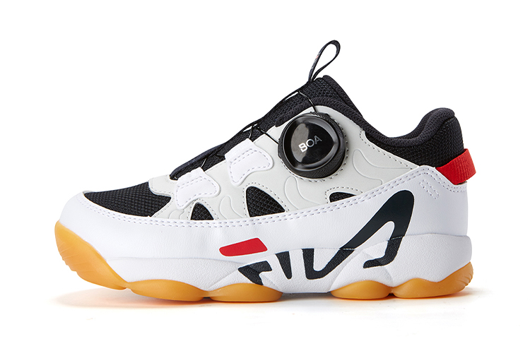 Buy (PS) Zapatillas de Baloncesto FILA Clásicas 'Blanco Amarillo Negro' K64B041280FNW