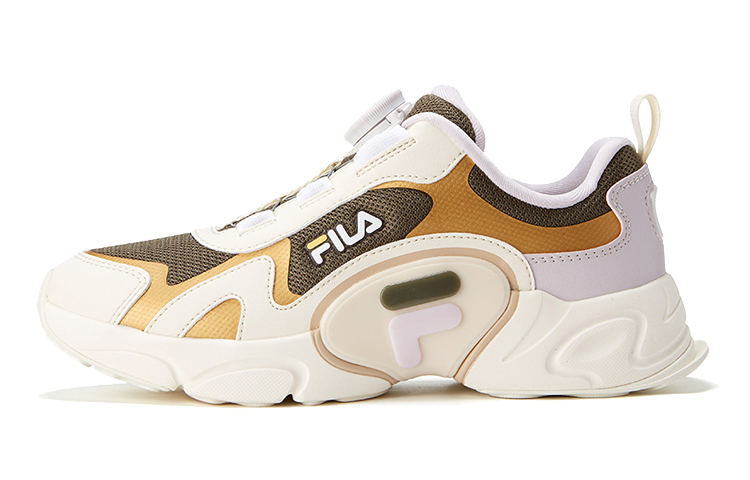 (Preschool) FILA Classic Lifestyle K Yellow/Brown K15G041101FGW