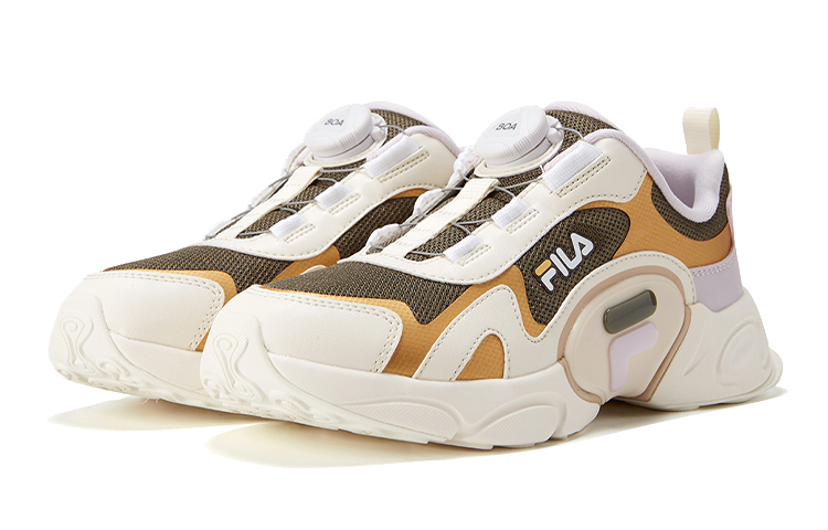 Lookbook (PS) FILA Klassieke Lifestyle K Geel/Bruin K15G041101FGW