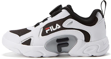 (Preschool) FILA Classic Lifestyle Retro Running Shoes 'Black White' K14B041101FWS (Preschool) FILA Classic Lifestyle Retro Running Shoes 'Black White' K14B041101FWS