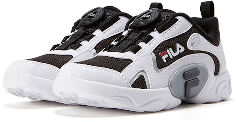 (PS) Zapatillas FILA Clásicas Retro Running 'Negro Blanco' K14B041101FWS Lookbook (PS) Zapatillas FILA Clásicas Retro Running 'Negro Blanco' K14B041101FWS