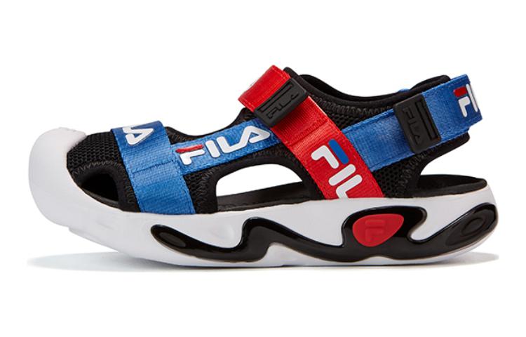 Buy (PS) Sandal FILA Klasik 'Hitam Biru Merah' K14B222803ABR