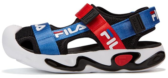 (PS) Sandal FILA Klasik 'Hitam Biru Merah' K14B222803ABR Buy (PS) Sandal FILA Klasik 'Hitam Biru Merah' K14B222803ABR