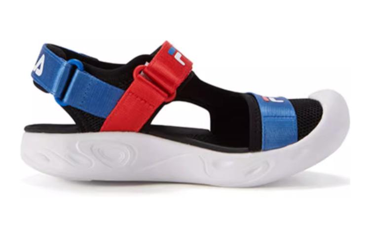 (PS) FILA Classic Sandals 'Black Blue Red' 圖 2
