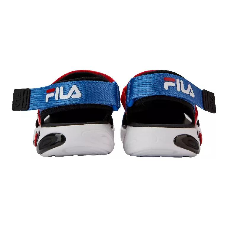(PS) FILA Classic Sandals 'Black Blue Red' 圖 4