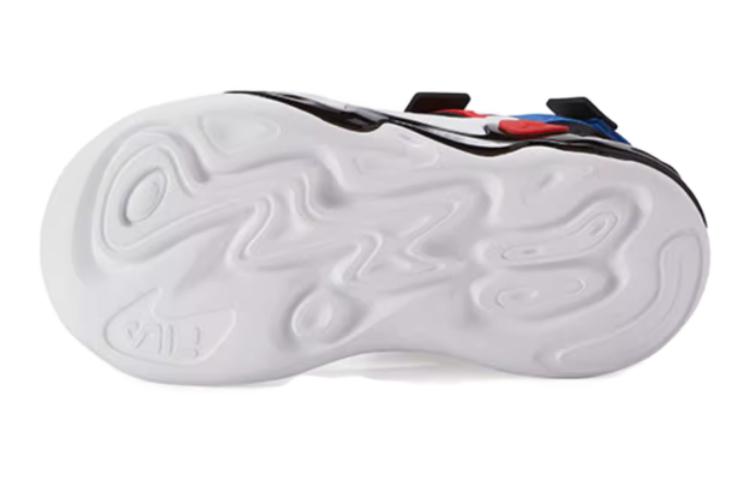 (PS) FILA Classic Sandals 'Black Blue Red' 圖 5