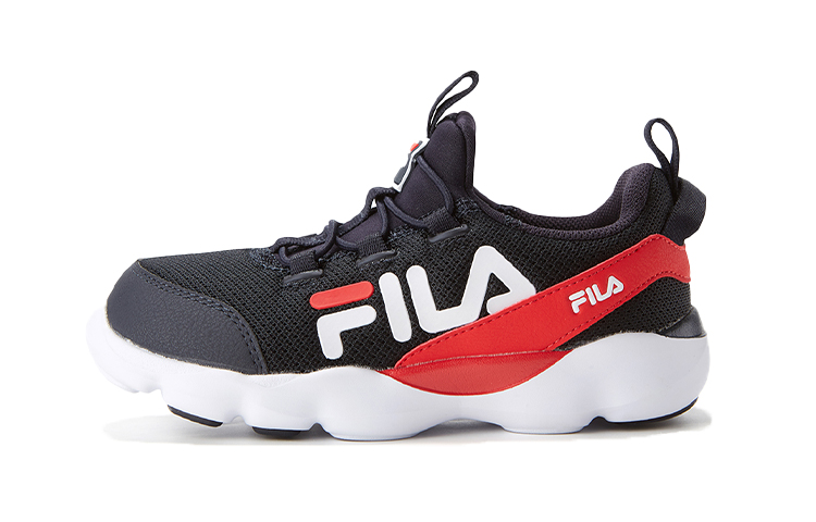 (Preschool) FILA Classic Trainer 'Black Red' K54B032401FNV
